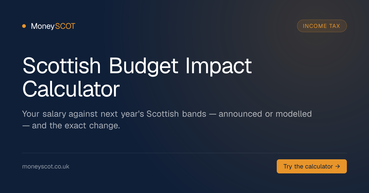 Scottish Budget 2027/28: What It Means for Your Salary